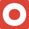 O Button (blood Type) emoji on Google